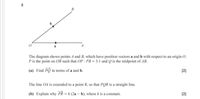 Answered: B The Diagram Shows Points A And B,… | Bartleby