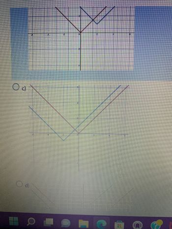 Answered: Which Answer Graphs The Parent Function… | Bartleby