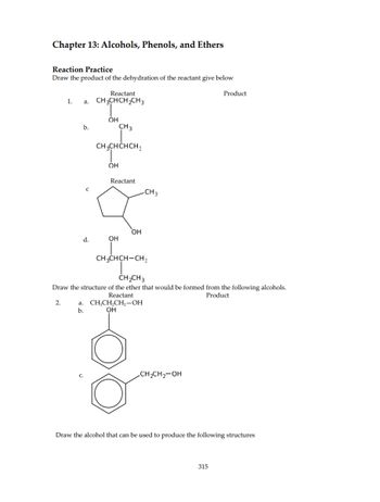 Answered: Chapter 13: Alcohols, Phenols, And… | Bartleby