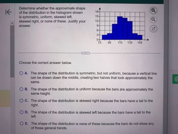 Answered: Determine whether the approximate shape of the 