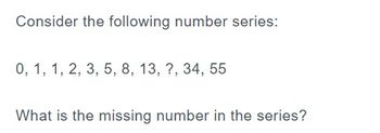 find the missing number in the series 1 2 3 5 7