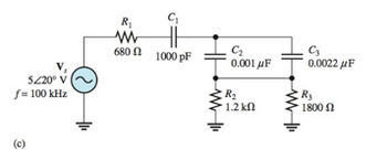 5220⁰ V
f= 100 kHz
+₁
R₁
ww
6800
C₁
1000 pF
C₂
0.001 μF
R₂
· 1.2 ΚΩ
C₂
0.0022 μF
R₂
1800