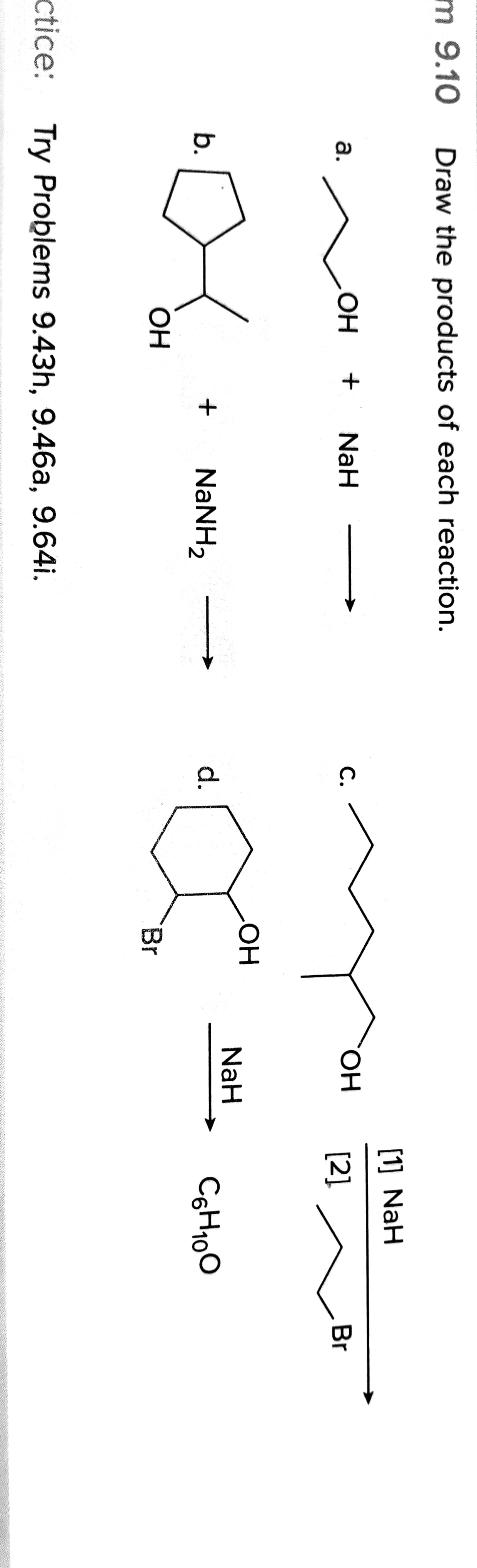 Answered: Nah D. C6h10o Br 