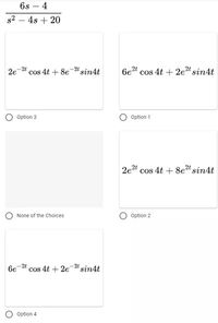 Answered: Find The Inverse Laplace Of The… | Bartleby