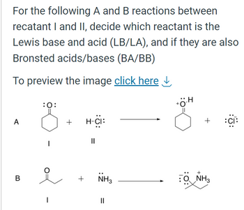 Answered: For The Following A And B Reactions… | Bartleby