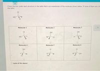 Answered: Check The Box Under Each Structure In… 