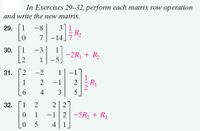 Answered In Exercises 29 32 perform each matrix bartleby