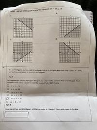 Answered: Which is a graph of the solution set of… | bartleby