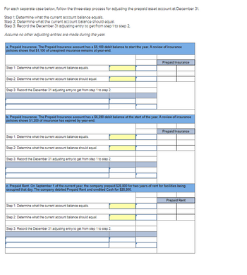 Answered: For each separate case below, follow… | bartleby