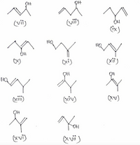 (vii)
(vi)
(ix)
HO
HO
(X)
(xi)
(xi)
O4
HQ
(xii)
(xiv)
(xv)
(xvi)
x vii)
