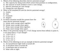 Answered: 1. Which Of The Following Describes… | Bartleby