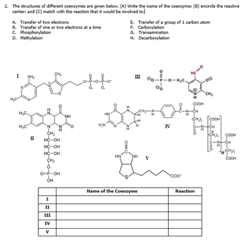 Answered: 2. The structures of different… | bartleby