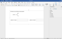 AutoSave
合日
Document27
OFF
Home
Insert
Draw
Design
Layout
References
Mailings
Review
View
Picture Format
O Tell me
2 Share
O Comments
Calibri (Bo.. v 12
v A A
Aa v
AaBbCcDdEe AaBb AaBbCcDdEe
AaBbCcDdEe
AaBbCcDdEe
AaBbCcDc
A • I v A v
E = ==
Paste
U v ab
x, x
No Spacing
Heading 1
Styles
Pane
I
Normal
Heading 2
Title
Subtitle
Dictate
Sensitivity
Format Picture
> Shadow
How many o and a bonds are in this molecule?
• Reflection
• Glow
:O:
• Soft Edges
:N=C-C
• 3-D Format
`H
• 3-D Rotation
>Artistic Effects
number of o bonds:
number of æ bonds:
Page 1 of 1
O words
English (United States)
O Focus
146%

