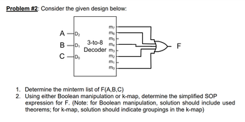 Answered: Problem #2: Consider The Given Design… | Bartleby