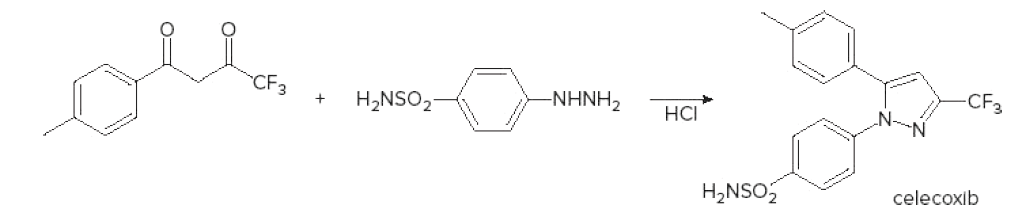 Answered: -cf3 Cf3 H,nso2- -nhnh2 НСl N- H,nso… 