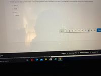 A kettle operates from a 120V outlet. It has a hating element with a resistance of 8 ohms. Calculate the current passing through the heating element.
O 960 A
O 15 A
O 8 A
O 0.067 A
1
2 3
4.
8 9
10
Nex
Support | Schoology Blog | PRIVACY POLICY I Terms of Use
glish
om/common-assessment-delivery/start/4824986284?action=onresume&submissionld=481671559#
mere to search
立
