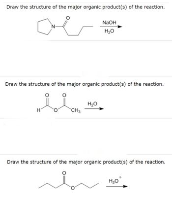 Answered: Draw The Structure Of The Major Organic… | Bartleby