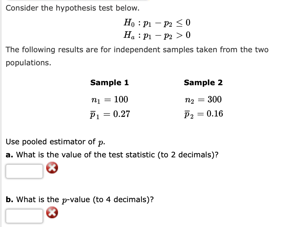 Answered: Consider The Hypothesis Test Below. Но… | Bartleby