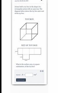 rectangular toy box