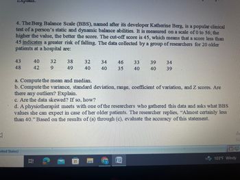 What Is the Berg Balance Scale?