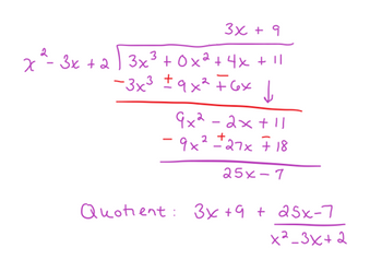 Answered: Find the quotient for… | bartleby