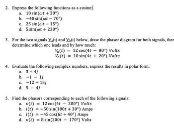 Answered: 2. Express The Following Functions As A… | Bartleby