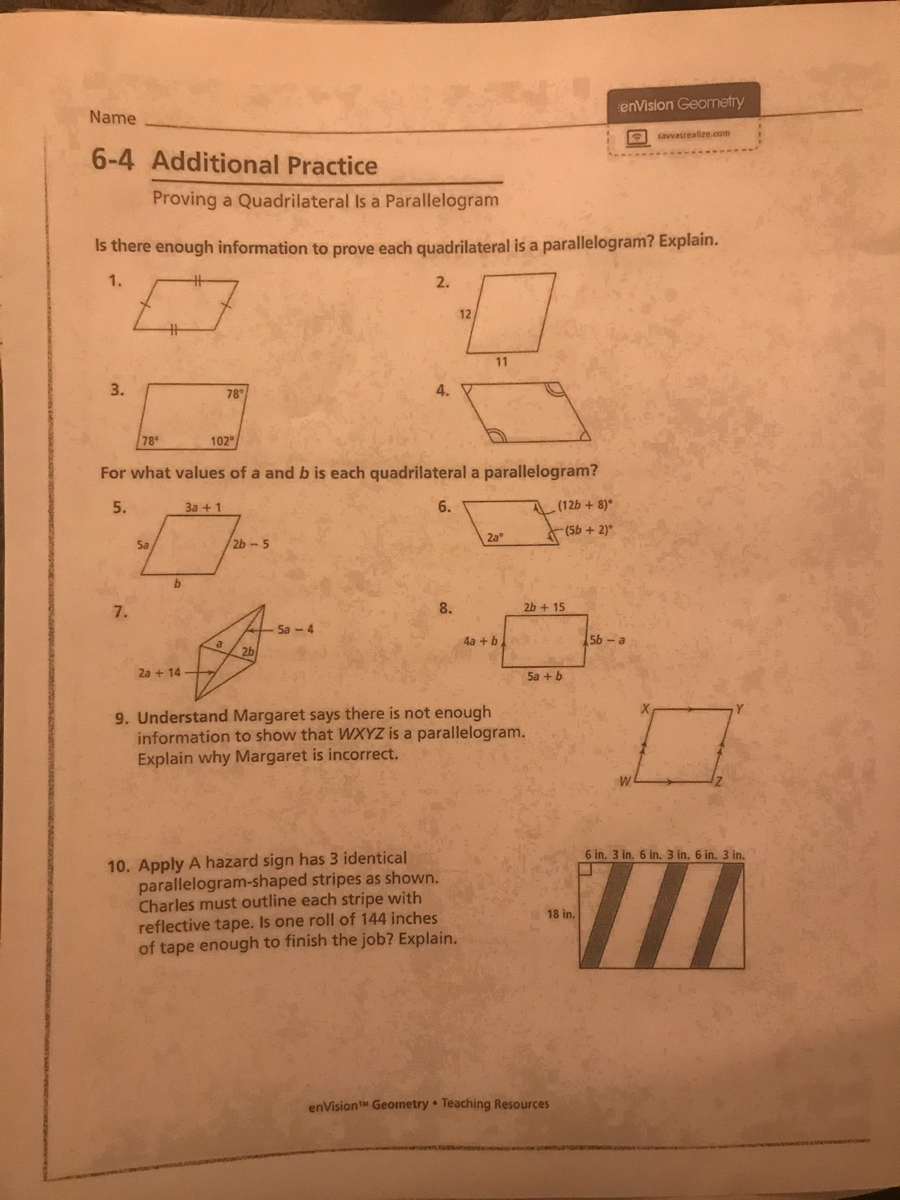 2023 Glencoe geometry 8-4 skills practice answers extension and