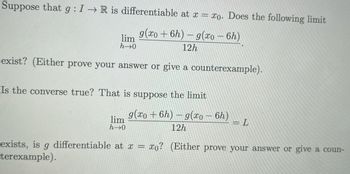 Answered Suppose that g I R is bartleby