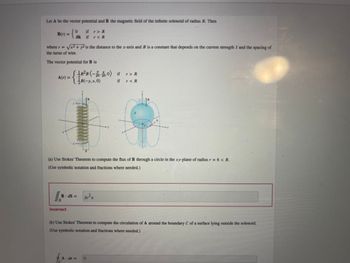 Answered: Let A Be The Vector Potential And B The… | Bartleby