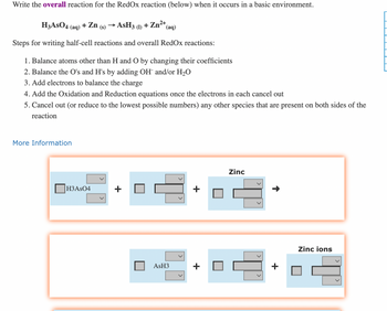 Answered: write the overall reaction for the… | bartleby