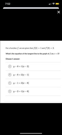 Answered: For A Function F, We Are Given That… | Bartleby