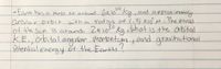 24
- Earth has a mess of around Gx 1o kg, and approximately
arcular orbit with a radius of l,5 X10 M. Themass
of the Sun is arond 2x16s° Kq•Whatis the orbital
K.E.,orbital
fotentialenergy ot the Earth?
30
angular
momentum pand gravitational
