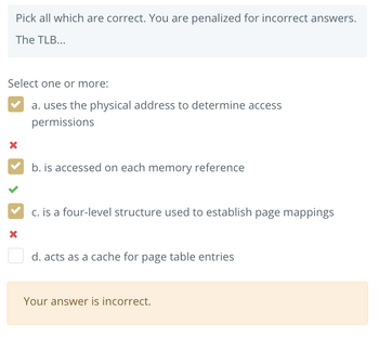 Answered Pick all which are correct. You are bartleby