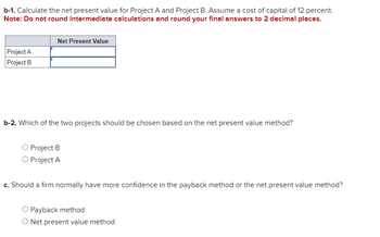 Answered: Calculate The Net Present Value For… | Bartleby