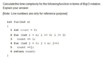 How To Calculate Time Complexity With Big O Notation