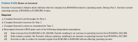 Sorrento Corporation's balance sheet indicates that the company has $500,000 invested in operating assets. During Year 2, Sorrento earned
operating income of $50,000 on $1,000,000 of sales.
Required
a. Compute Sorrento’s profit margin for Year 2.
b. Compute Sorrento's turnover for Year 2.
c. Compute Sorrento's return on investment for Year 2.
