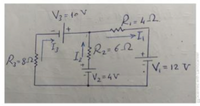 V3 = 1o V
Rz=62
V = 12 V
TV2=4V
