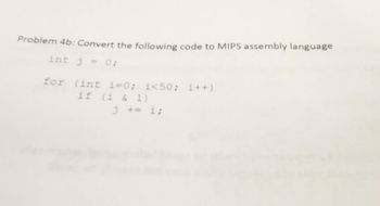 Answered: Problem 4b: Convert The Following Code… | Bartleby