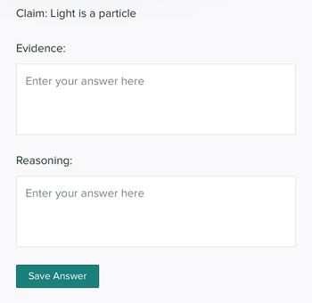 Answered: Claim: Light Is A Particle Evidence:… | Bartleby