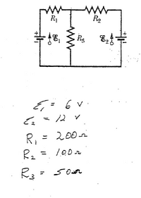 Rg
E,
E= 6 v
12 v
Ri
= 200
