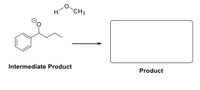 CH3
Intermediate Product
Product
