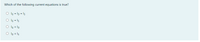 Which of the following current equations is true?
O l = lp = Is
O l6 = Is
O lG = lp
O lo = Is
