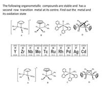 Answered The following organometallic compounds bartleby