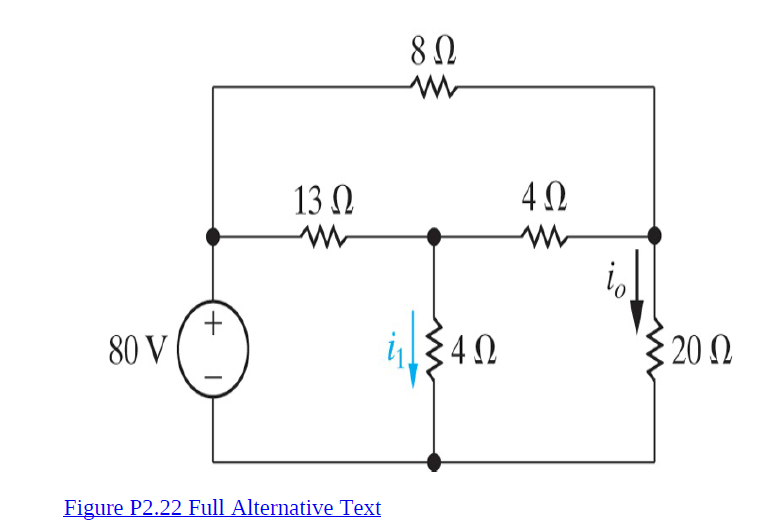 13 N
80 V
340
20 2
Figure P2.22 Full Alternative Text
+,
