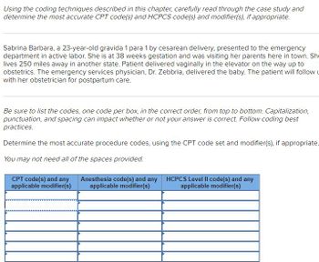 Answered: Using The Coding Techniques Described… | Bartleby