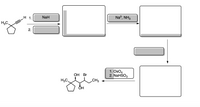 Н 1.
NaH
Naº, NH3
H3C,
2.
1. OsO4
2. NaHSO3
ОН Br
H3C.
CH3
ÕH
