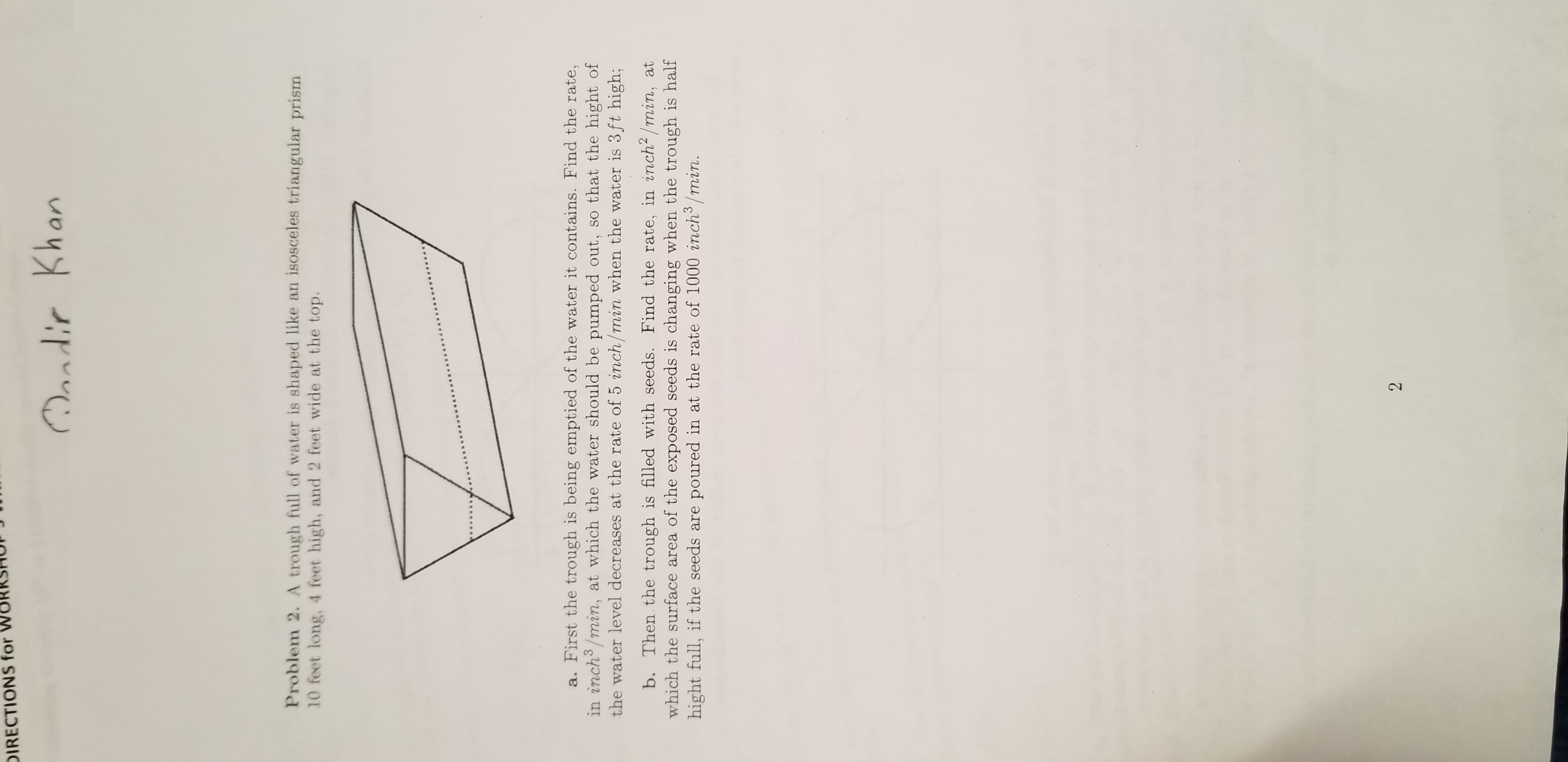 Answered: Problem 2 Parts A And B Please. I… | Bartleby