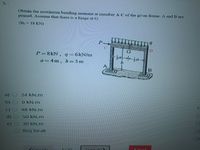 5-
Obtain the maximum bending moment at member A-Cof the given frame.A and B are
pinned Assume that there is a hinge at G.
(B,= 18 kN)
P-
P=8kN, q=6kN/m
a=4m, b=3 m
B
a) 24 kN.m
b) 0 KN.m
C) 48 kN.m
d) O 50 kN.m
e) O 30 kN.m
Boş bırak
19
E/20
Sanrak>
Kanat
