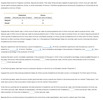 Answered: Calculate the gains from trade-that is,… | bartleby