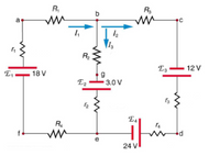 R,
a
C
1,
R2
E3
12 V
18 V
E2
3.0 V
12
E4
R4
e
24 V
